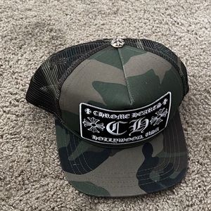 Chrome Hearts “Camo” Hollywood Trucker Hat
